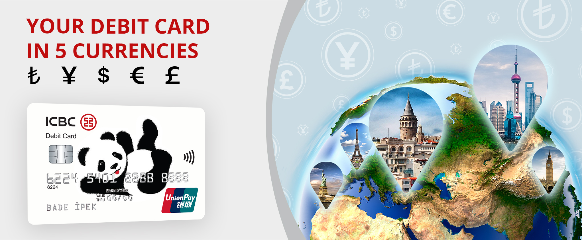 ICBC Turkey UnionPay Debit Card