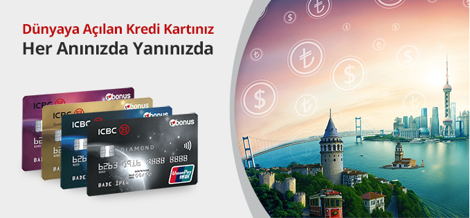 ICBC Turkey UnionPay Kredi Kartı