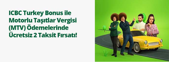 Motorlu Taşıtlar Vergisine Ücretsiz 2 Taksit!