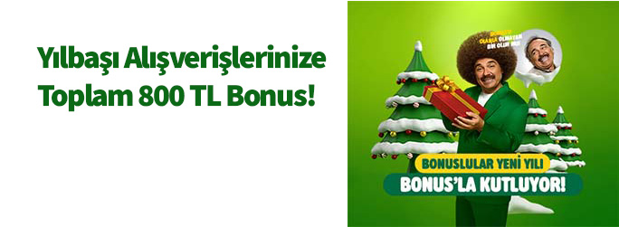 Yılbaşı Kampanyası!